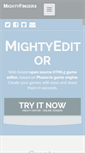 Mobile Screenshot of mightyfingers.com